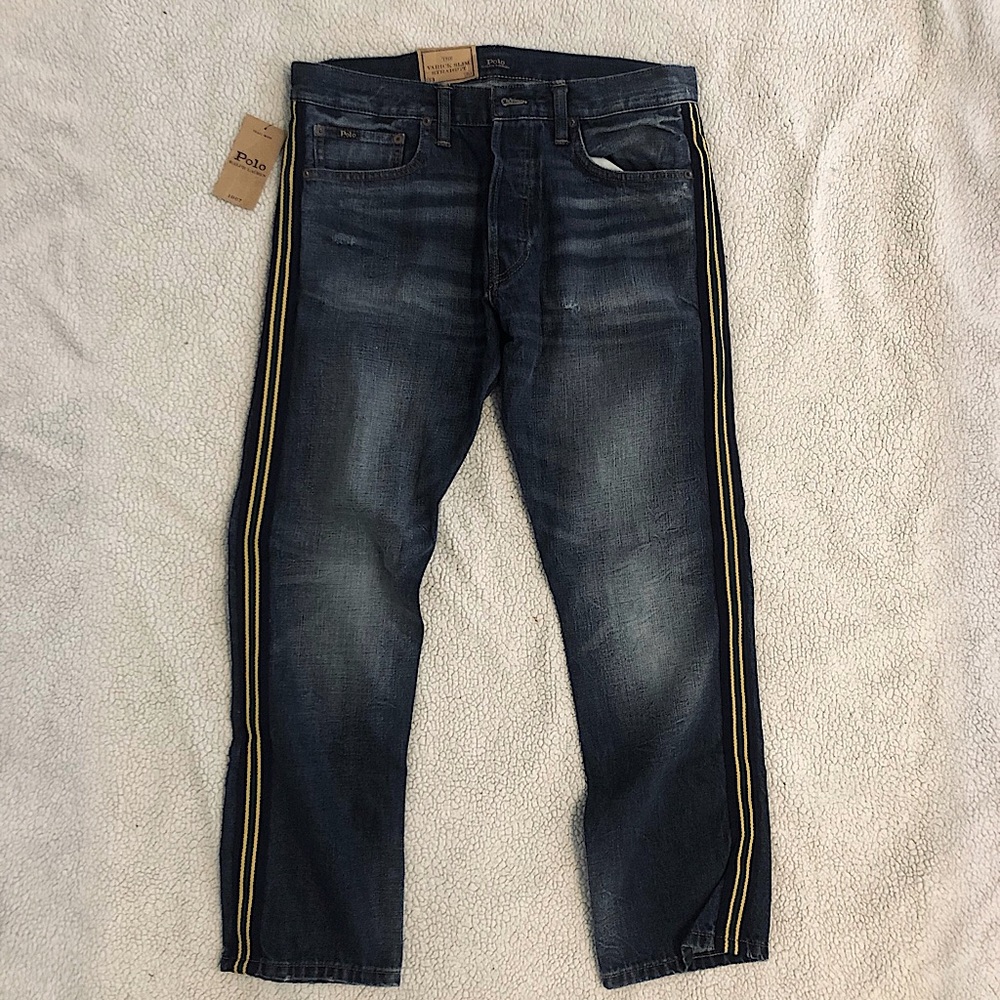 Ralph Lauren Polo Varick Slim/Striaght Jeans